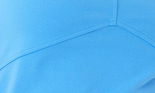 Threads 4 Thought Evelynne Peach Perf Crop Tank Top In Blue