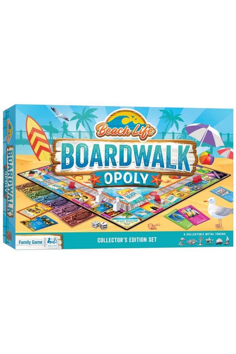 Beach Life - Boardwalk Opoly, Main, color, Multicolor