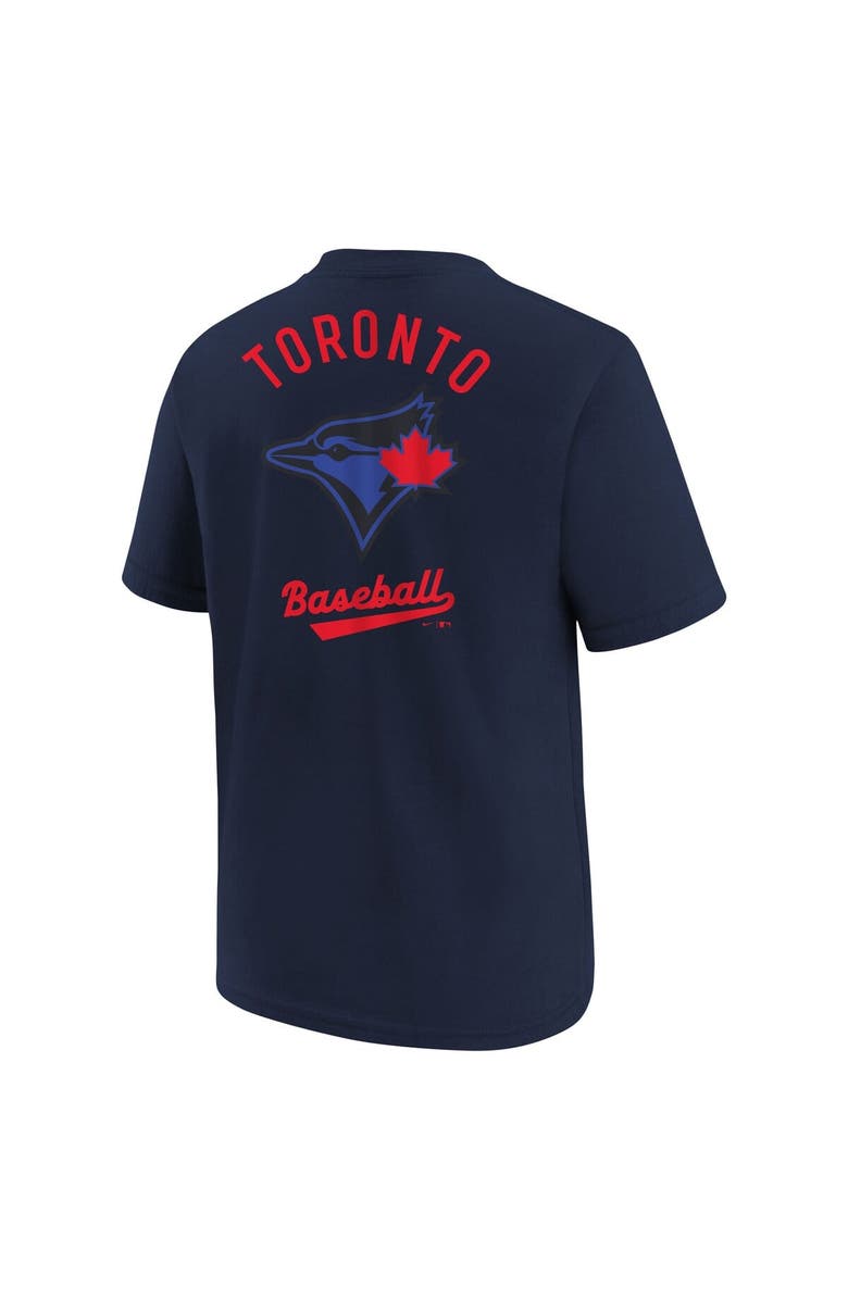Nike Youth Nike  Navy Toronto Blue Jays City Connect T-Shirt, Alternate, color, 