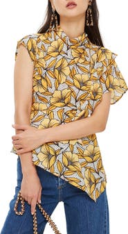 Topshop Ruffle Blouse