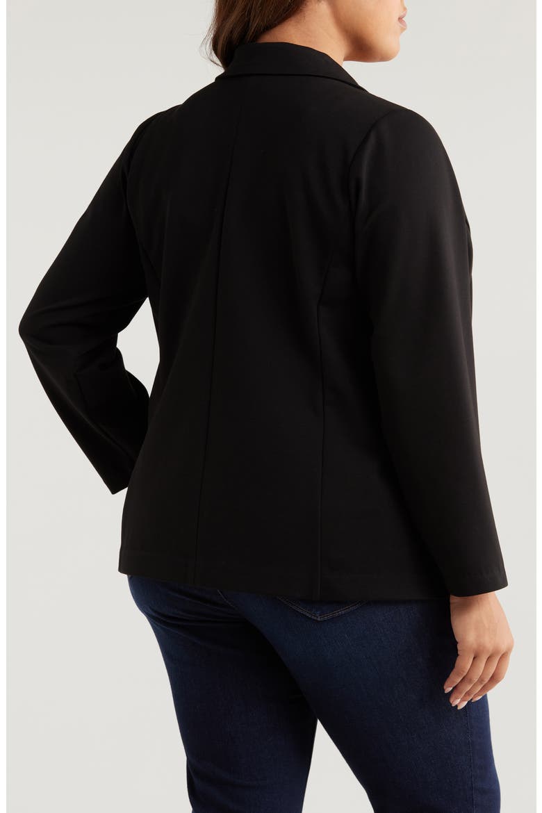 Open Front Blazer, Alternate, color, BLACK