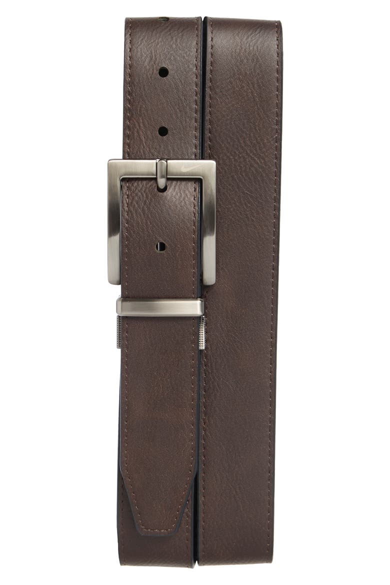 Core Reversible Leather Belt, Alternate, color, BLACK/ BROWN
