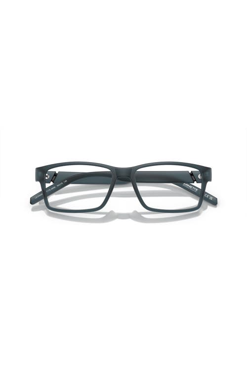 Arnette 52mm Rectangle Optical Glasses In Blue