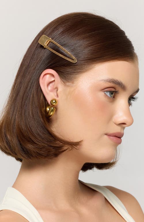 Macrae & Co . Two-way Hoop Earrings In Gold
