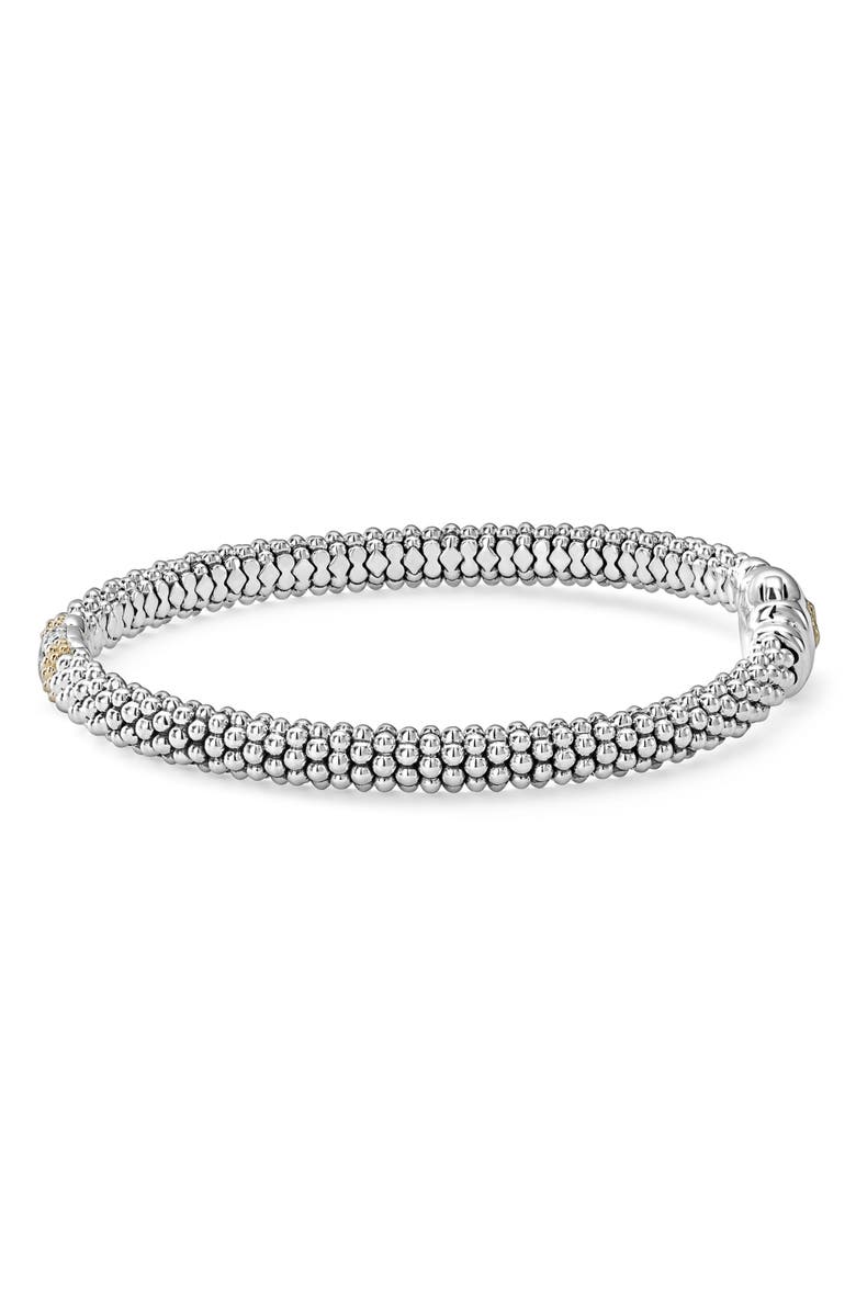 LAGOS Diamond Luxe Pavé Station 6mm Bracelet, Alternate, color, Diamond