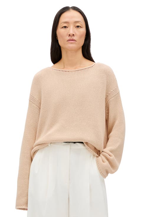 Draped Knit Sweater