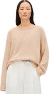 Another Tomorrow Draped Knit Sweater