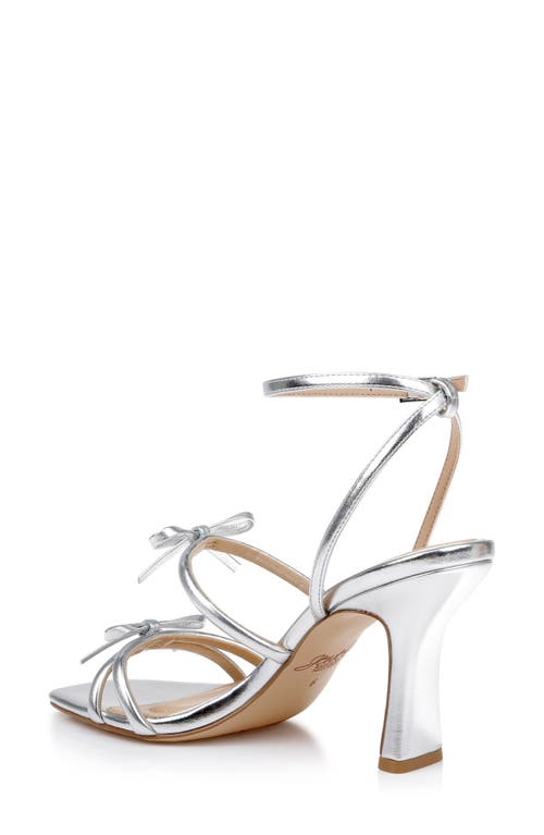 Jewel Badgley Mischka Women's Kiyomi Ii Stiletto Dress Sandals In Silver Metallic