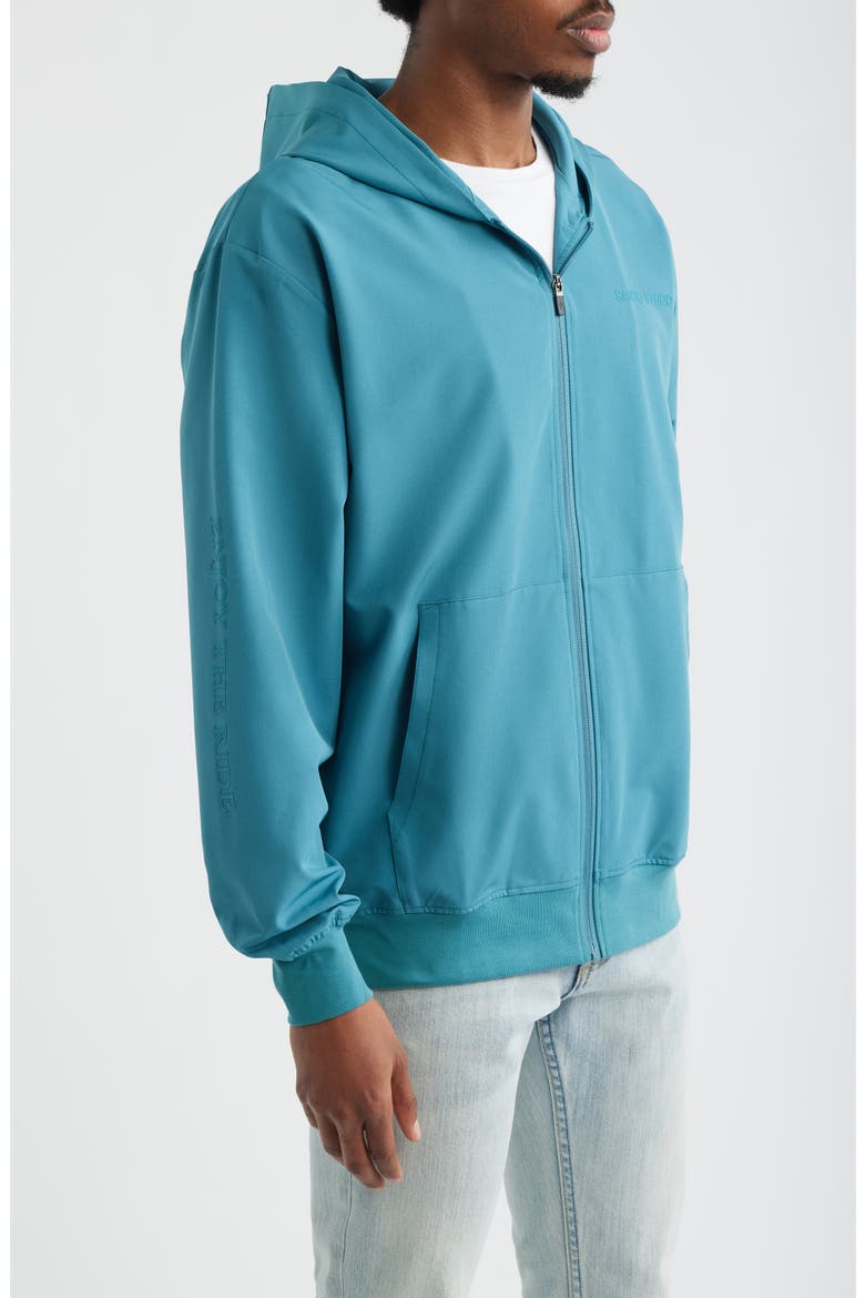 Tempo Enjoy Tech Hooded Zip Jacket - Ryan Sheckler Edition, Alternate, color, BLUE