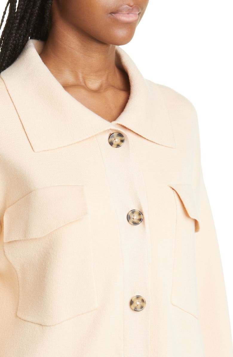 Monrow Sweater Jacket, Alternate, color,