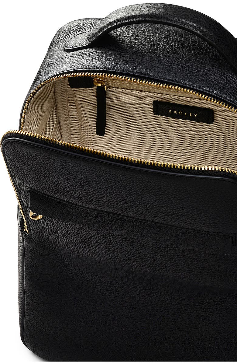 Radley Norbury Close Small Backpack, Alternate, color, Black