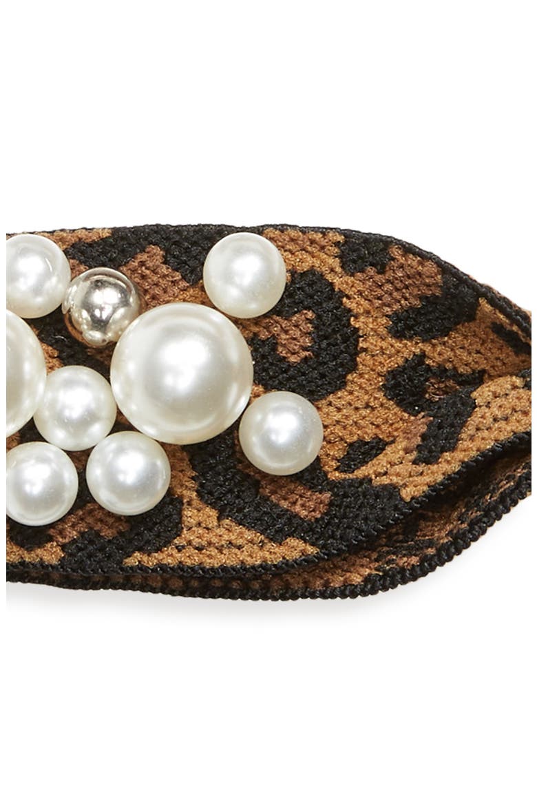 3-Pack Crystal Scrunchies, Alternate, color, CHEETAH