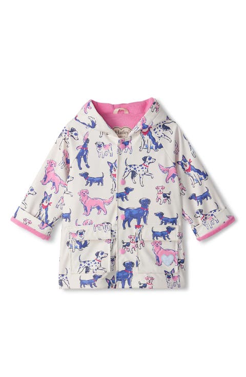 Kids' Little Pups Snap Raincoat