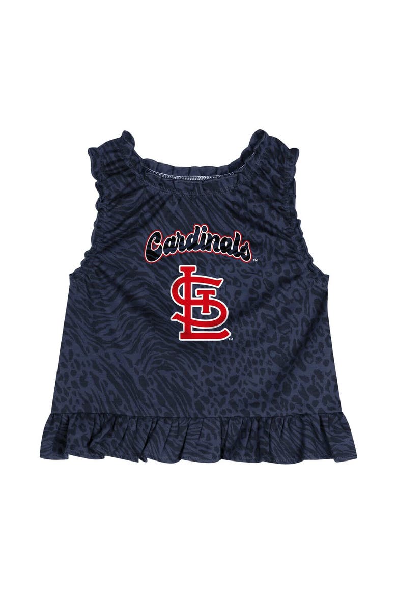 Toddler  Navy St. Louis Cardinals Playground Dress, Alternate, color, Navy