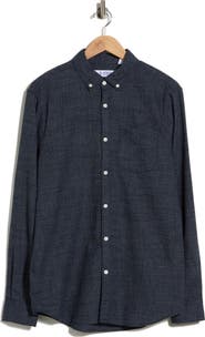 Original Penguin Textured Chambray Button-Down Shirt