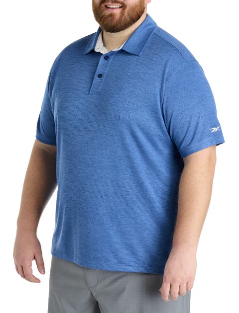 Big & Tall Performance Textured Polo Shirt