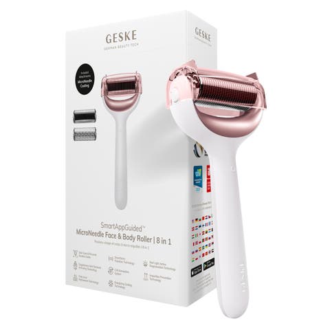 SmartAppGuided MicroNeedle Face & Body Roller | 8 in 1