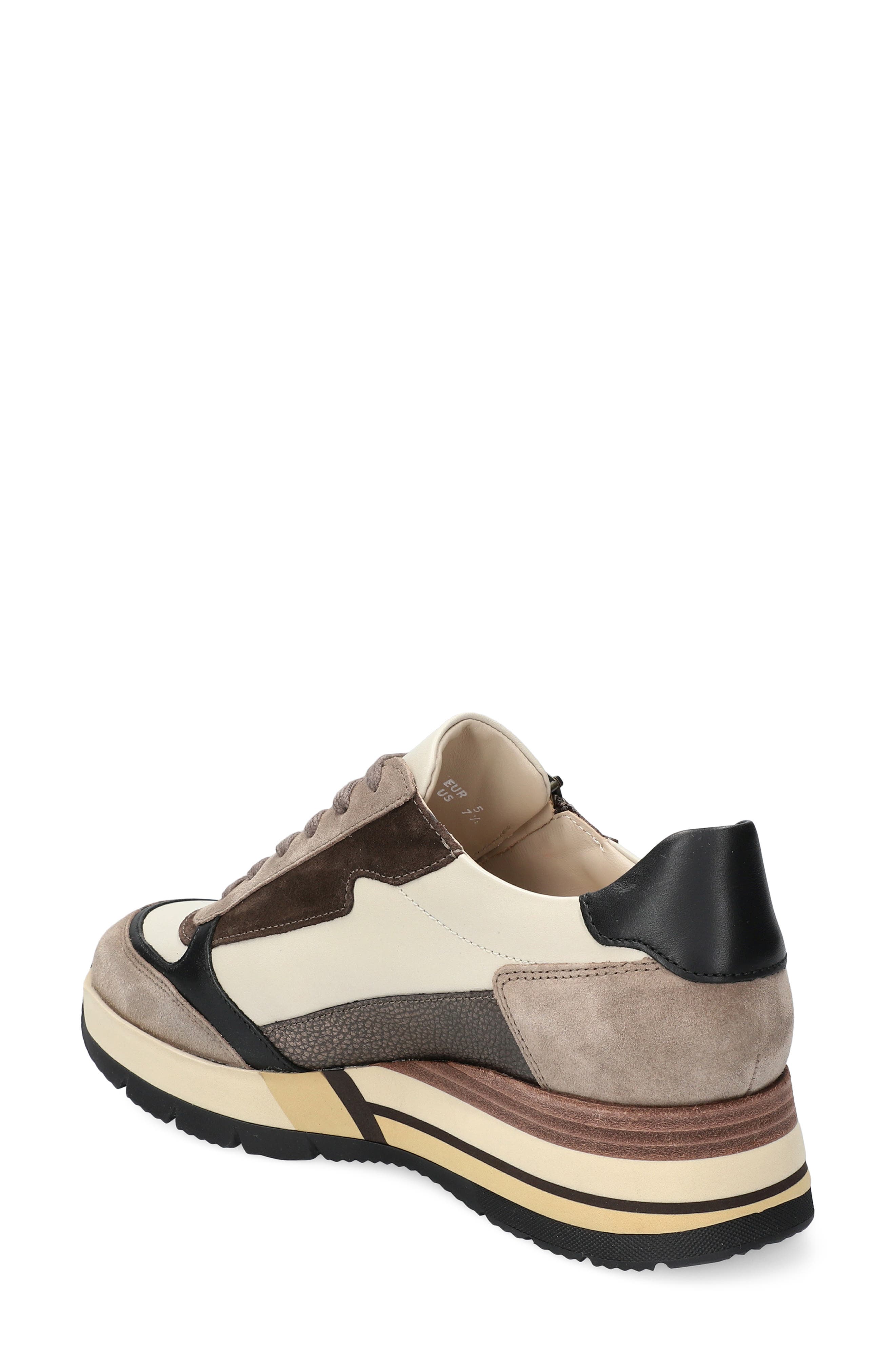 Tiziana Sneaker, Alternate, color, WARM GREY