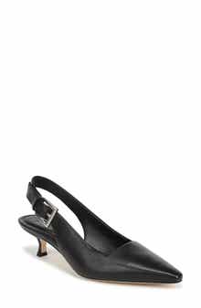 Vince Shasta Kitten Heel Slingback Pump