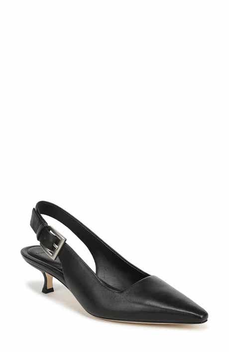 Vince Shasta Kitten Heel Slingback Pump