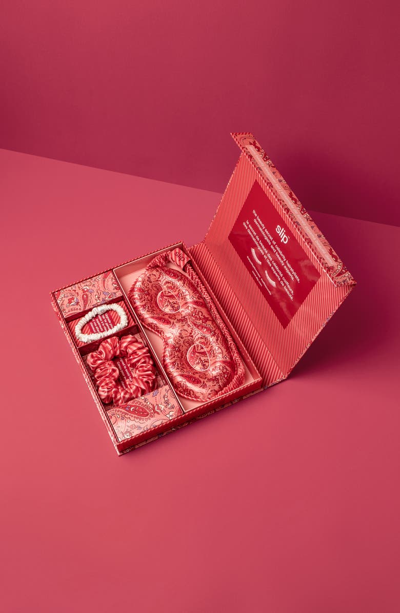 slip Demi Pure Silk Contour Sleep Mask & Scrunchie Set $88.50 Value, Alternate, color, Demi