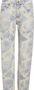 R13 Floral Boyfriend Jeans