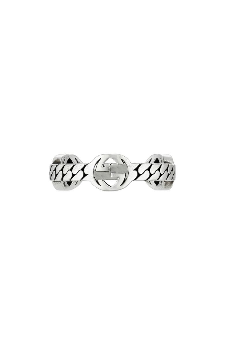 Gucci Interlocking-G Ring, Main, color,