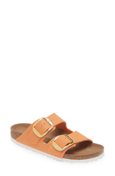 Arizona Big Buckle Canvas Slide Sandal (Women)