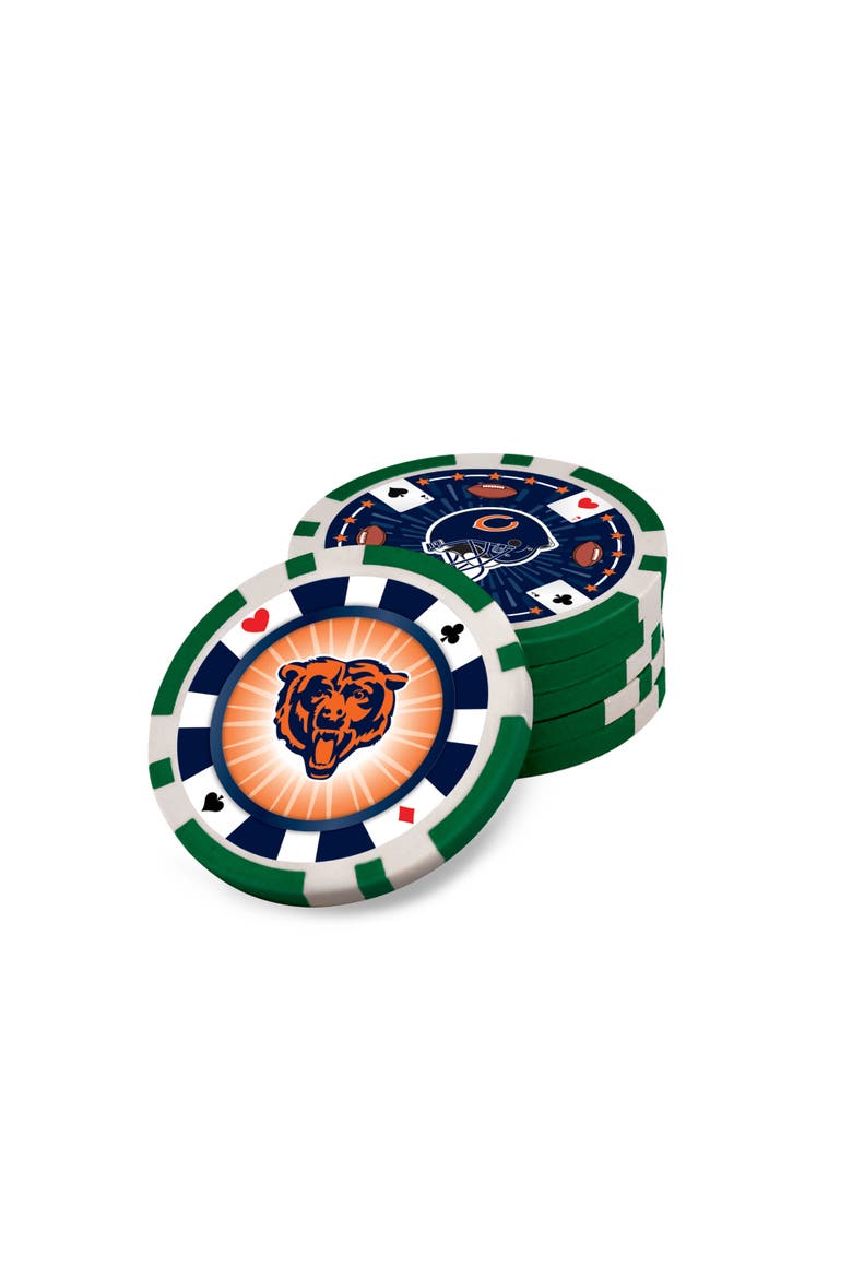 Chicago Bears 300 Piece Poker Set, Alternate, color, Multicolor