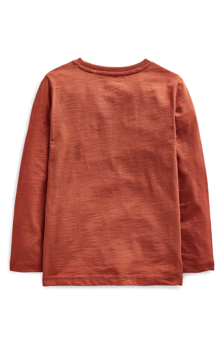 Mini Boden Kids' Outside Long Sleeve Cotton Graphic T-Shirt, Alternate, color,