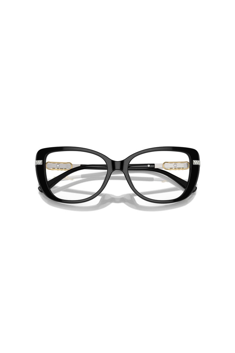 54mm Cat Eye optical glasses, Alternate, color, Black