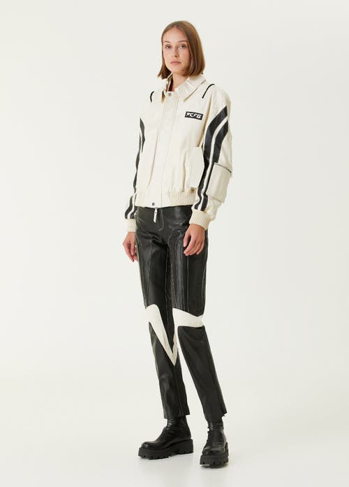 Pcfg Boomerang Leather Pant In Multi