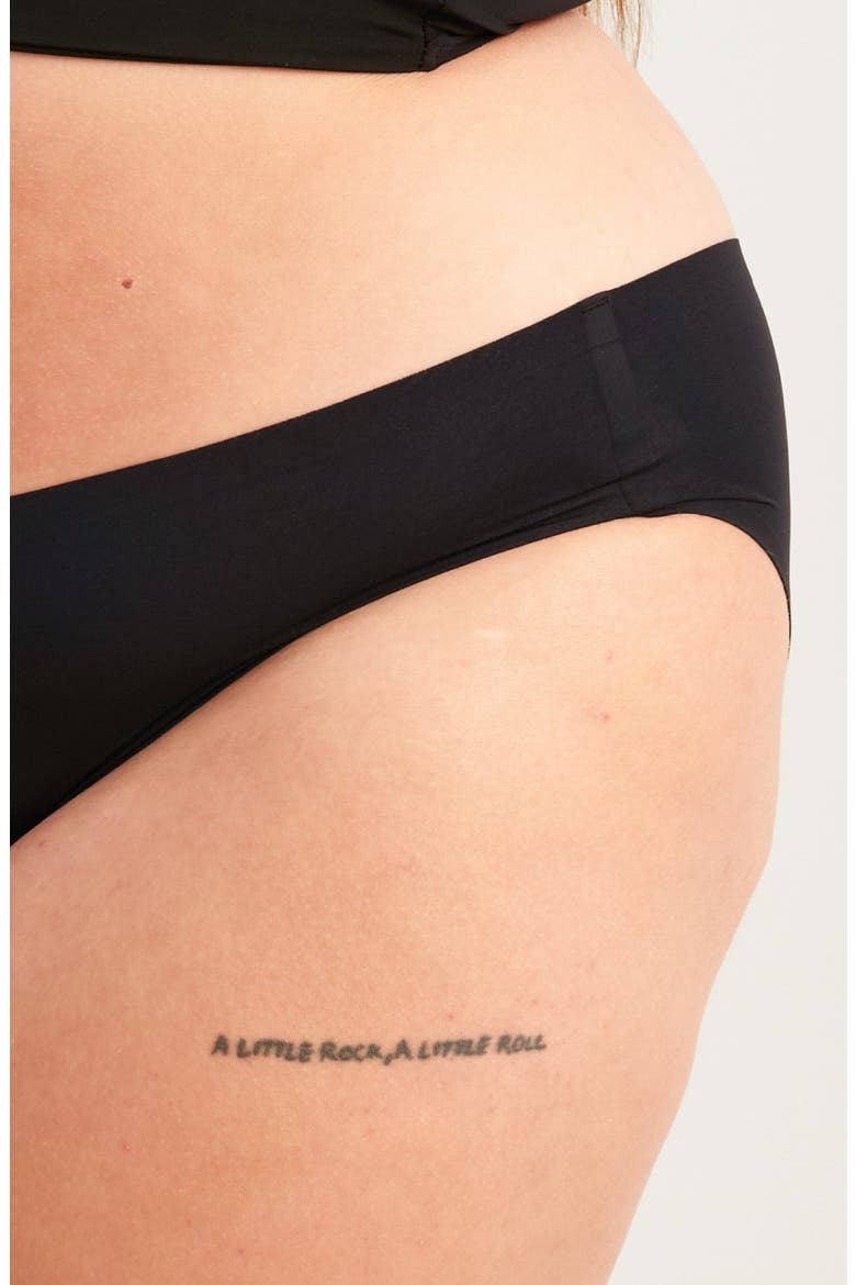 Seamless Briefs, Alternate, color, BLACK