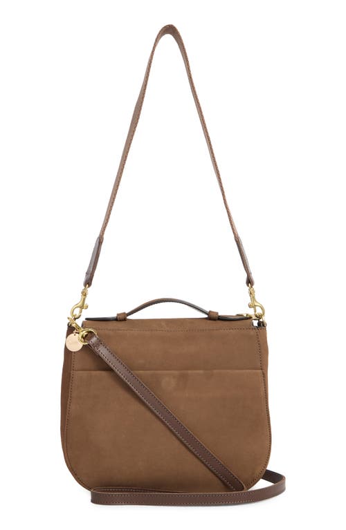 Clare V . Louis Leather Crossbody Bag