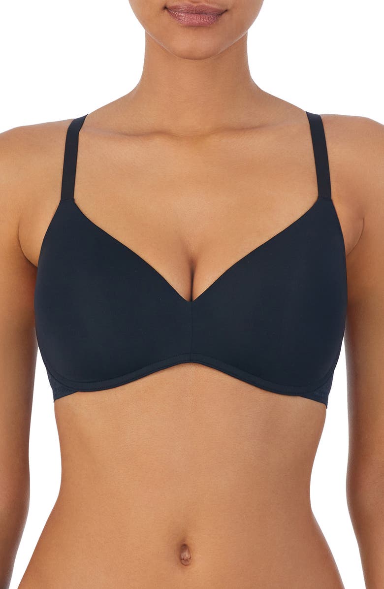 DKNY Stretch Lift Wireless Bra, Main, color, 