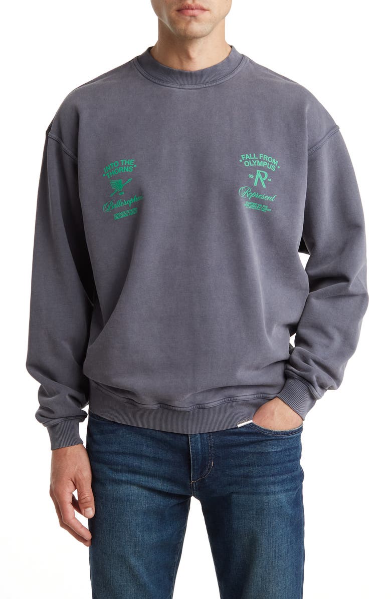 Represent Fall from Olympus Sweatshirt, Main, color, 