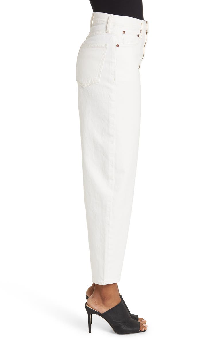 AGOLDE High Waist Organic Cotton Balloon Jeans, Alternate, color,