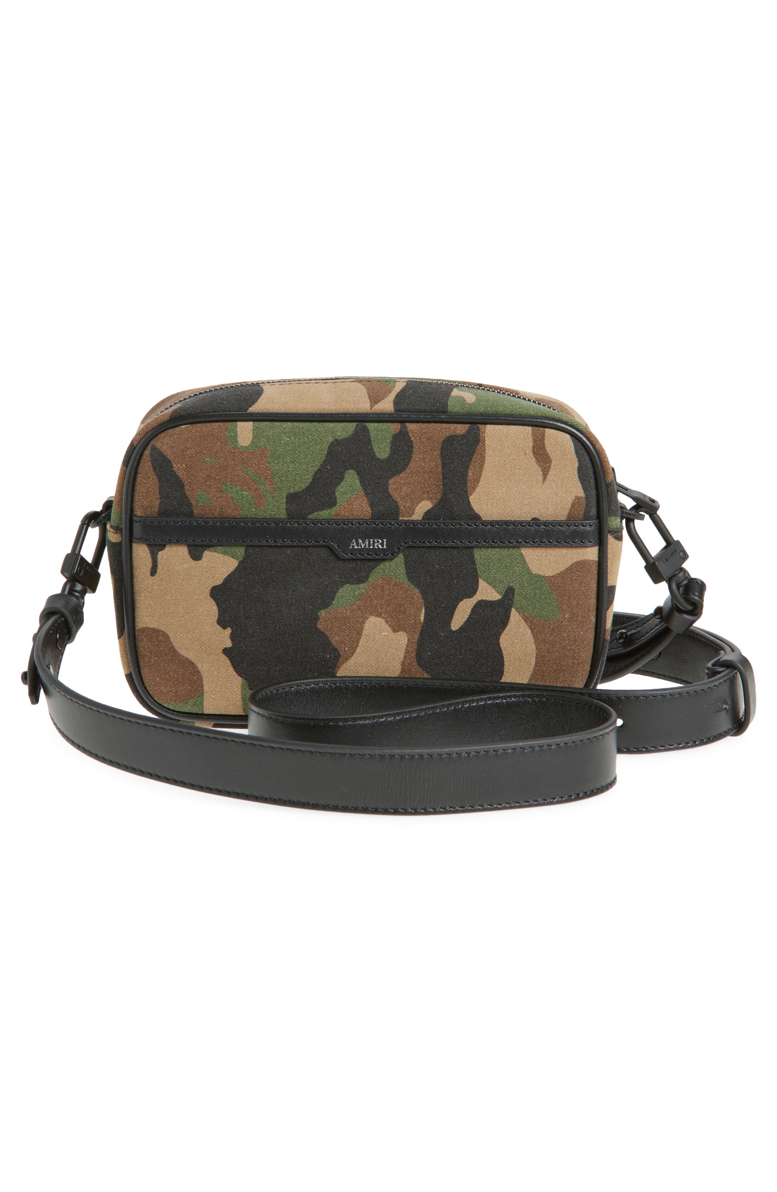 AMIRI MA Camo Camera Case, Alternate, color, Camo
