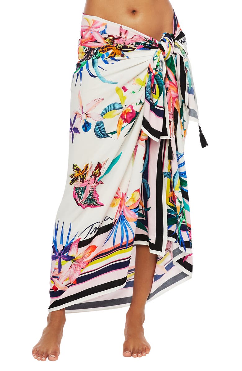 Trina Turk Treasure Cove Cover-Up Pareo, Main, color, 