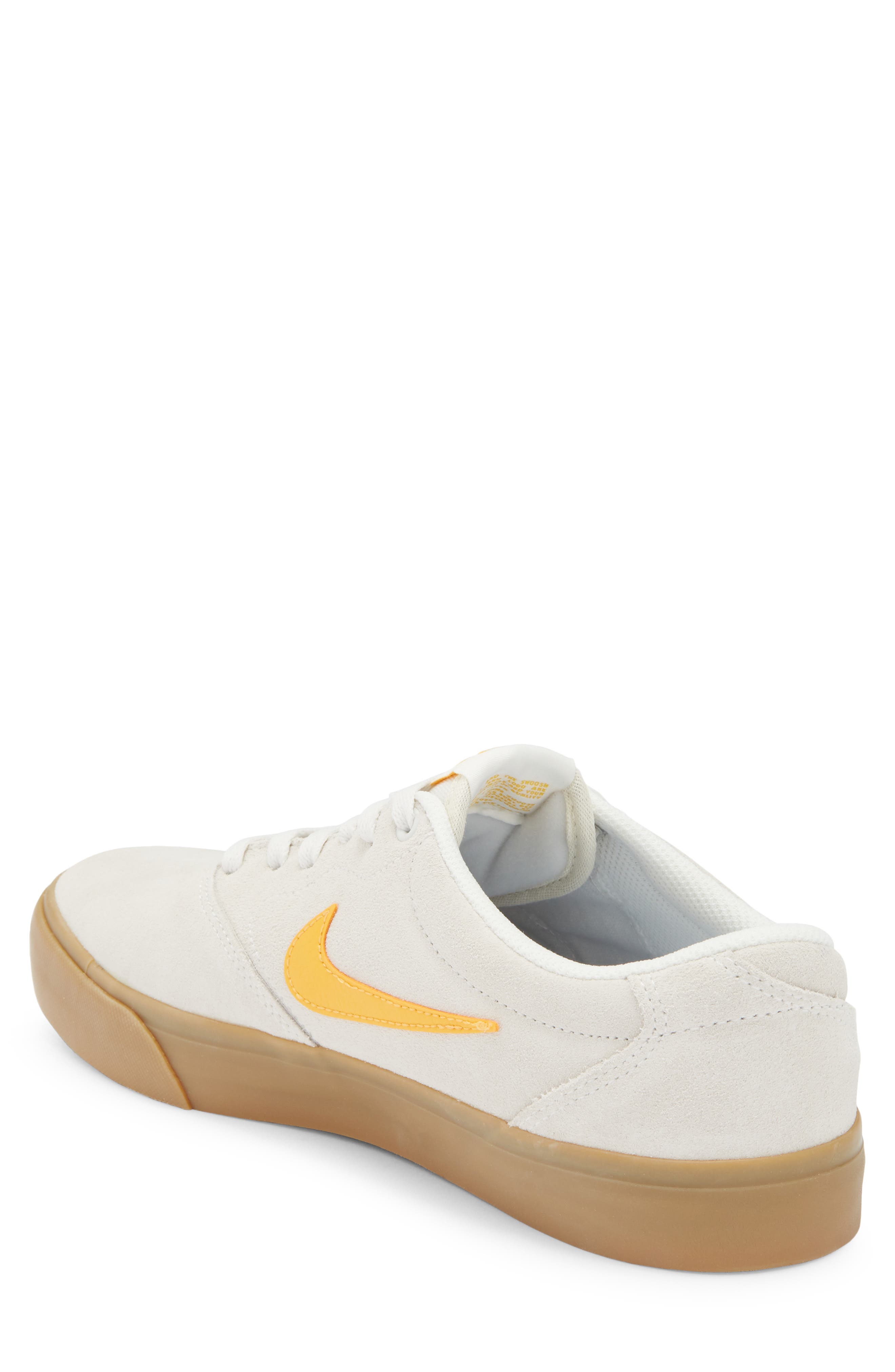Charge Skate Sneaker, Alternate, color, SUMMIT WHITE/ UNIVERSITY GOLD