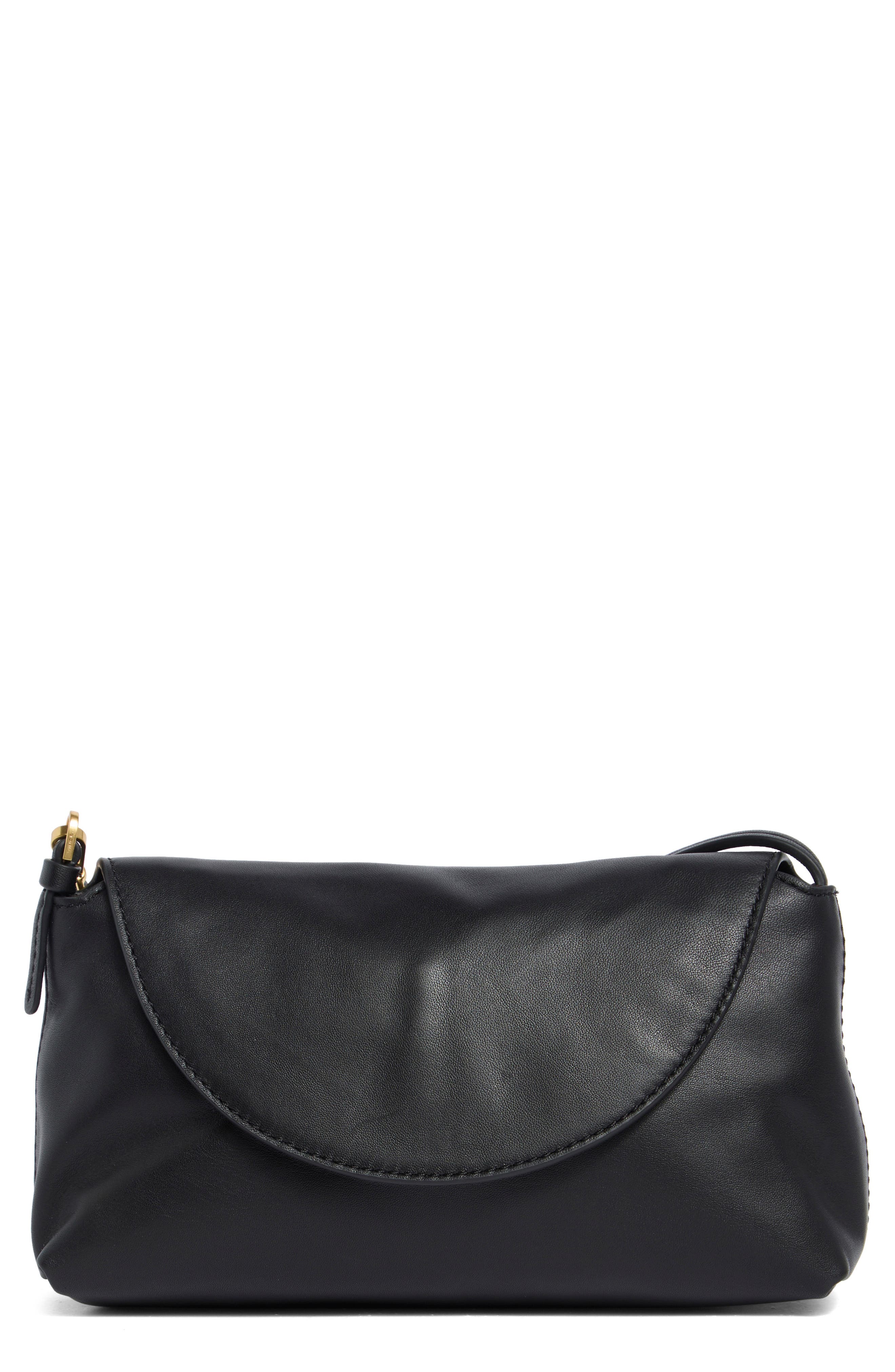 Vince Lyla Leather Convertible Wallet on a String