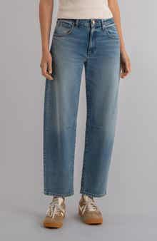 KUT from the Kloth Ashton High Waist Ankle Barrel Jeans