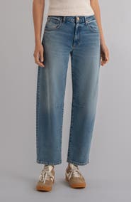 KUT from the Kloth Ashton High Waist Ankle Barrel Jeans