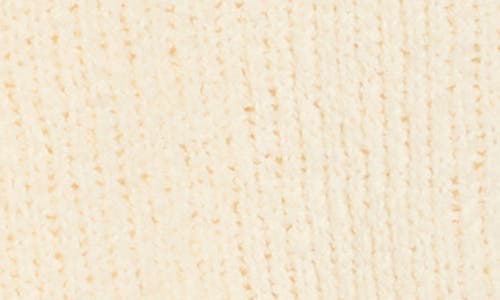Calvin Klein Open Stitch Cotton Blend Cardigan In White