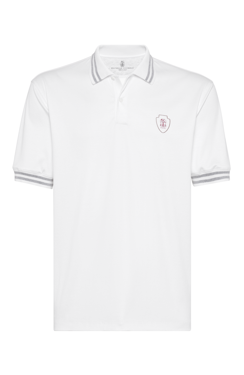 Brunello Cucinelli Jersey polo shirt, Main, color, 