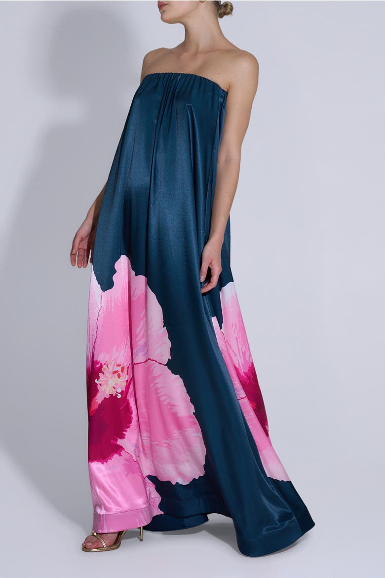 Costiera Dress, Main, color, Hibiscus Midnight