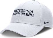 Nike Men's Nike White West Virginia Mountaineers Rise Practice Adjustable Hat