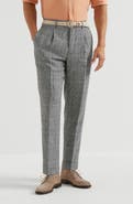 Brunello Cucinelli Prince of Wales trousers