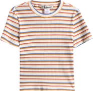 Cotton Emporium Kids' Stripe Rib T-Shirt