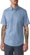 Faherty Movement Short Sleeve Button-Up Shirt